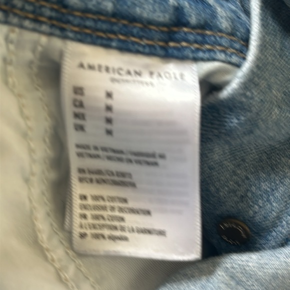 American Eagle 90s Boyfriend Cut Size M - Picture 7 of 7